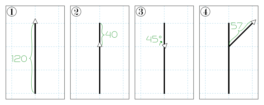 Cistercian Numeral 4